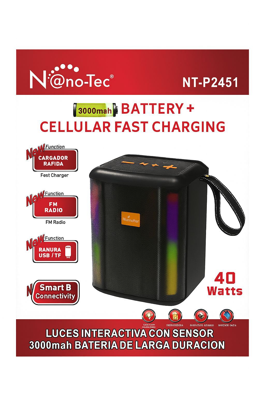 PARLANTE PORTATIL-TEC